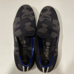 Rothy’s Black Camo Sneakers